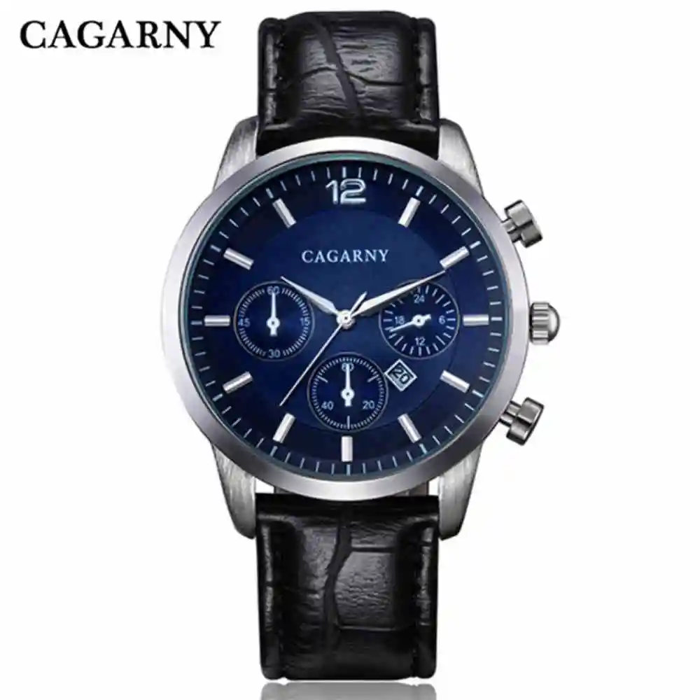 

Fashion Watches Super Man Top Luxury Brand Cagarny Watches Men Women Men Wristwatche Fashion Quartz Relogio Masculion For Gift