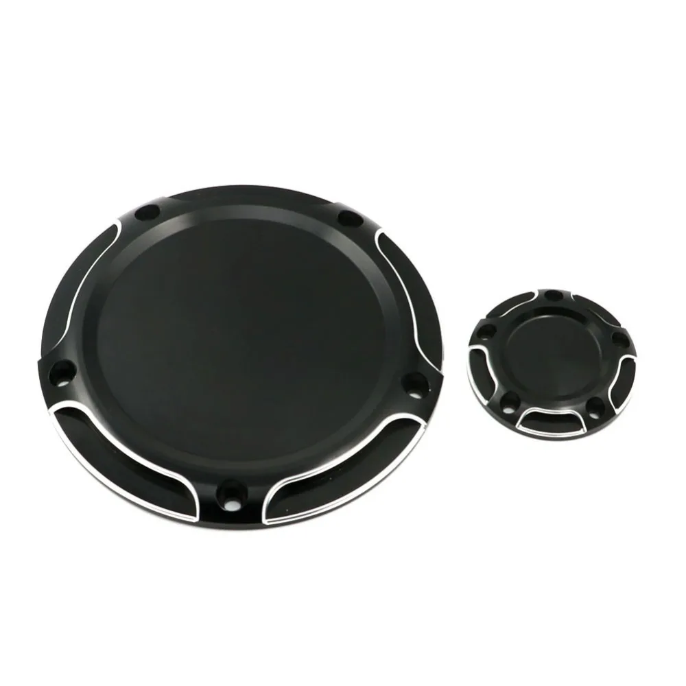 

2 Style For Harley Touring Road King Softail Heritage Dyna Before 2016 year CNC For Derby Cover & Timing Timer Cover