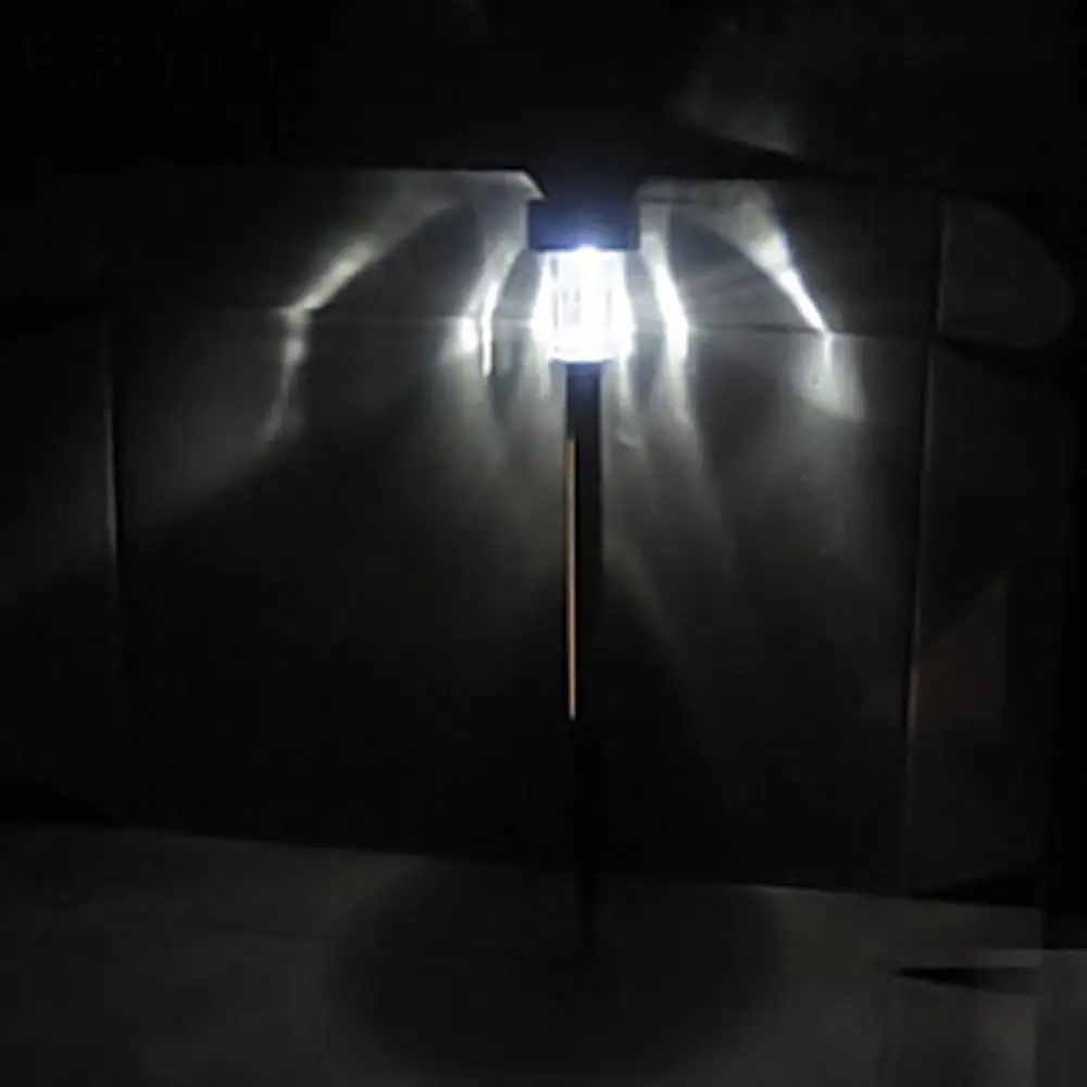 Beste Gazon Gazon staal Outdoor controle LED Licht Controle Automatische hiaten Rechte Solar licht Roestvrij Tuin geen opladen