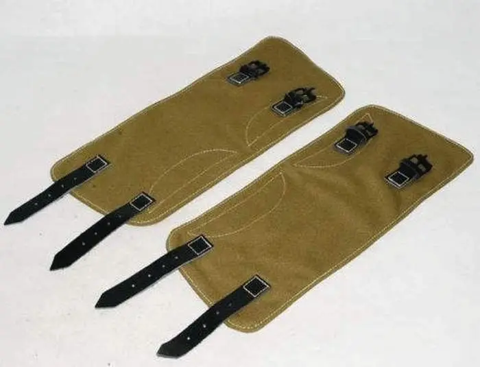 Militaria WWII WW2 German Army Leggings Puttee-GM010