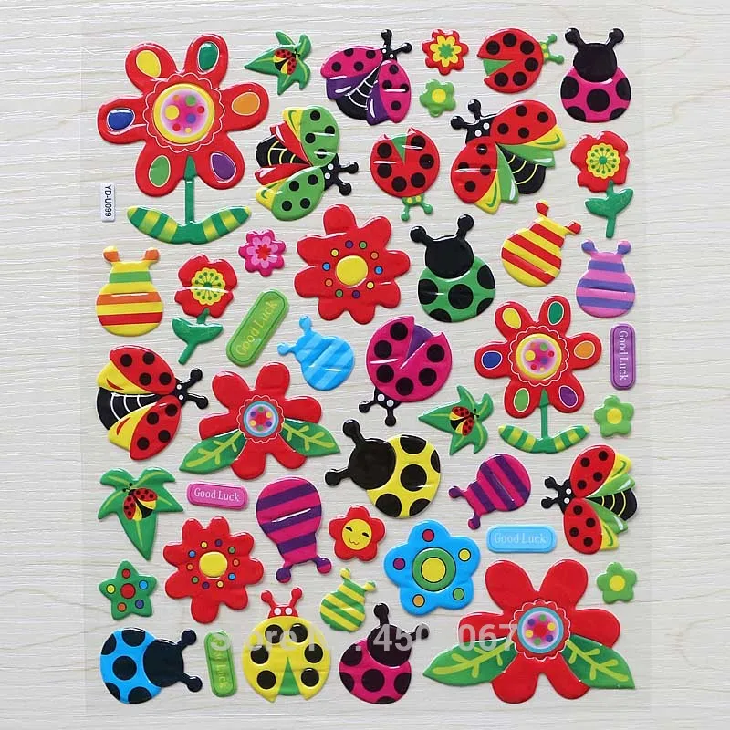 

Large number DIY Scrapbooking Merry Christmas Gift Kraft Sticker FLOWER/Ladybug/Gift Labels Stickers Kitchen Sweets Party Seal