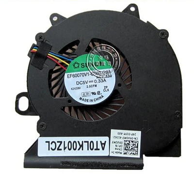 QUETTERLEE Replacement New Laptop CPU Cooling Fan For Dell Latitude E6330 EF60070V1-C060-G9A DC5V 9VGM7 CN-09VGM7 Cooling FAN
