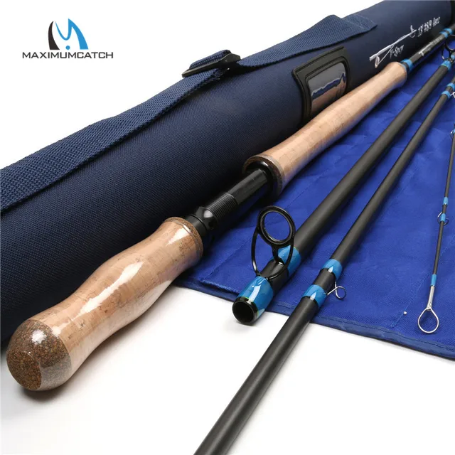 Best price at $104 Cheap Maximumcatch 13' 8/9wt 4pcs Spey Fly Fishing Rod Medium-Fast Action Spey Fly Rod