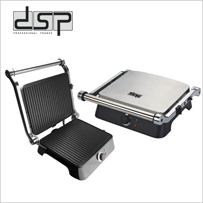 

DSP Indoor Grill Fast Heat Up Electric Griddle for Panini, BBQ, Sandwich