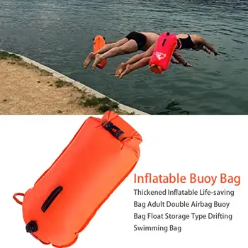 

Inflatable Flotation Air Bag Swim Buoy Waterproof Dry Swimming Buoy Backpack Safety Float Life-saving Air Bag Prevent Drowning