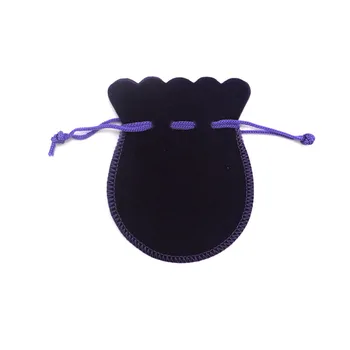 

Velvet Bag 8*10cm 10Pcs/Lot Drawstring Pouch Earring Display Jewelry Packaging Bead Storage Beaded Bag For Jewellery Packaging