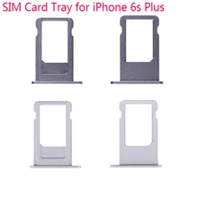 Wholesale 50PCS LOT Silver Gold Gray Rose Sim Card Tray Slot Holder For iPhone 6S Plus