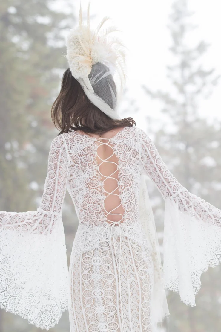 Vestidos De Novia кружевные свадебные платья Boho 2020 Пляжное платье с длинными рукавами