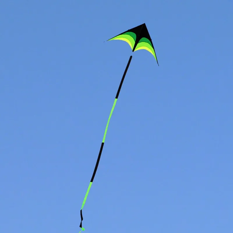 Nylon Professional Wind Kites para Crianças, Large Delta Kites, Frete Grátis, Linha Handle, Esportes ao ar livre, Frete Grátis