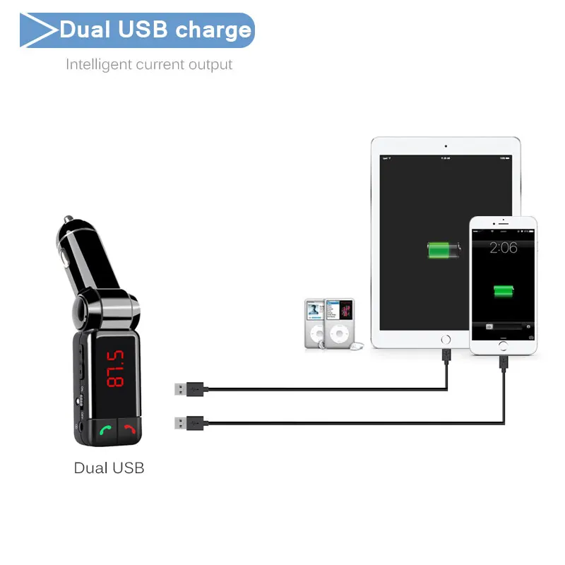 bluetooth fm transmitter car kit