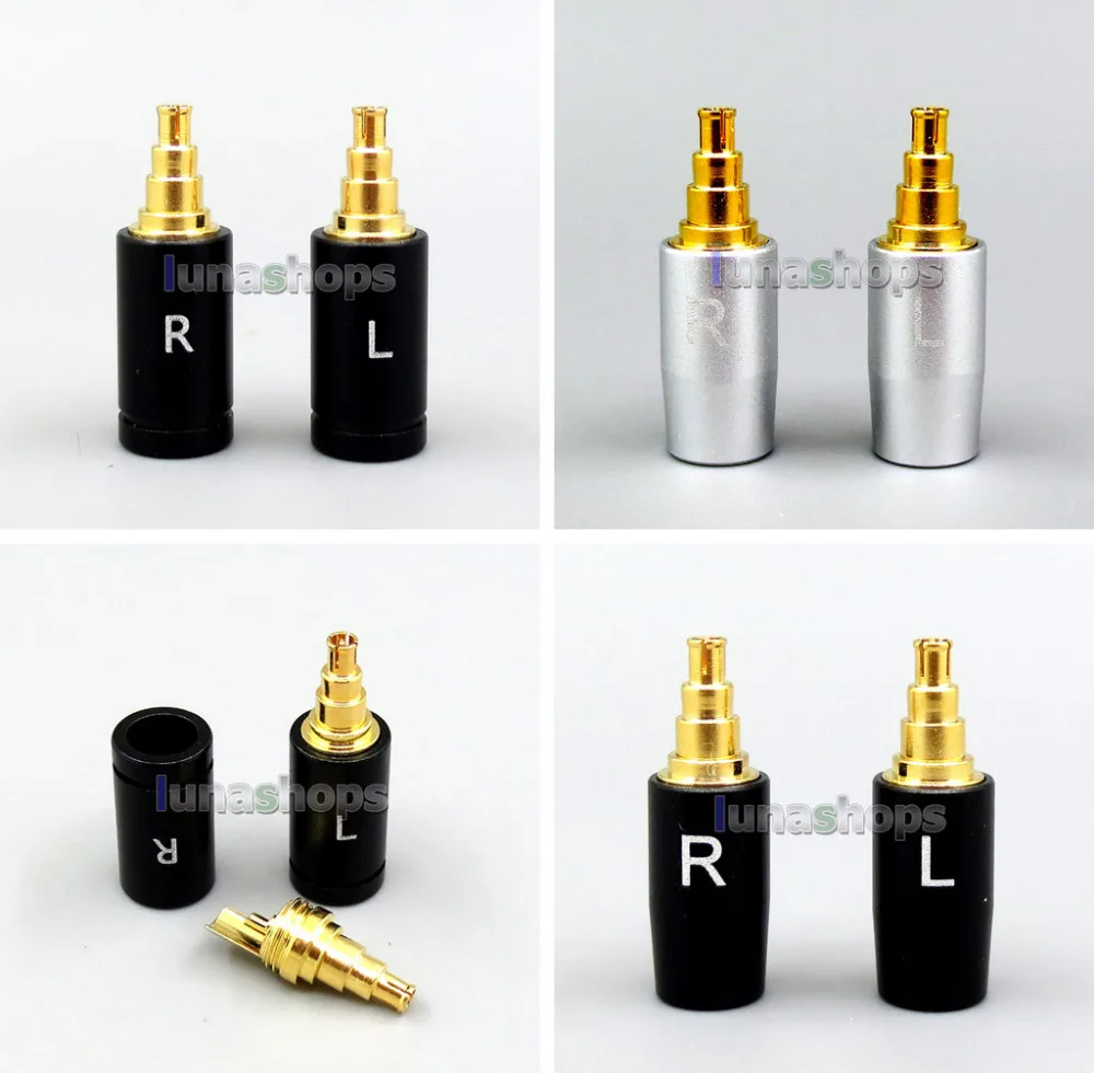 1 Pair Earphone Headphone DIY Custom Pin Adapter Plug For Sennheiser IE40 Pro LN006280
