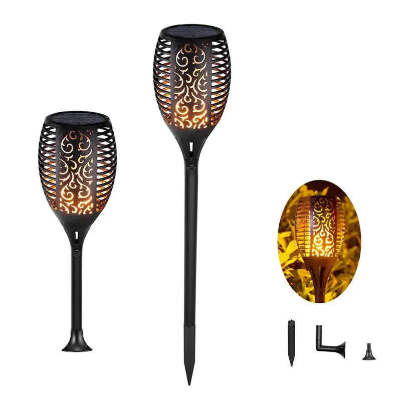 

1PC/2PC Solar Lawn Light For Garden Decoration 96 LED Waterproof Outdoor Solar Lights LED Solar Lamp Lantern #LM50