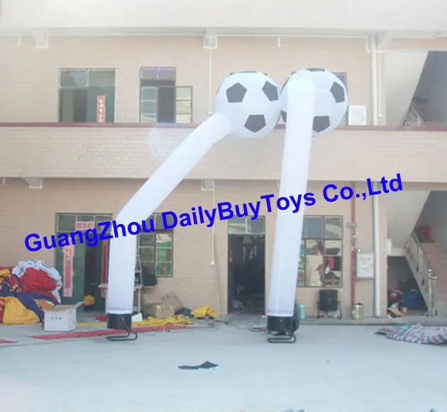 AD34 Sky Football / Soccer Inflatable air dancer&sky dancer 6M 20 ft wholesale price advertising inlatables