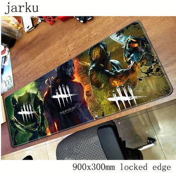 

dead by daylight mouse pad gamer 900x300mm notbook mouse mat large gaming mousepad large Halloween pad mouse PC desk padmouse