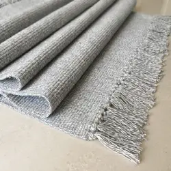Смешанный хлопок волокна ковры декоративные коврики для гостиной/вход в спальню коврик прикроватные коврики моющиеся коврики