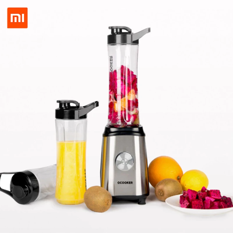

Original Xiaomi Ocooker Portable Fruit and Vegetable Cooking Machine Point Switch 304 Stainless Steel 8 Seconds Soup Machine
