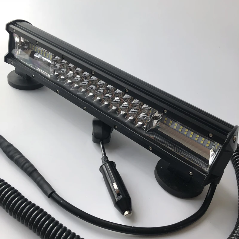 

Magnet stand holder 4x4 Led light bar 216W Spot/Flood Combo beam Car truck headlight Offroad Spotlight ATV Work light 12v-24v