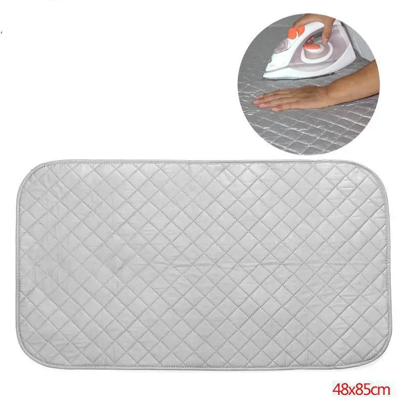 Portable Folding Household Ironing Pads Clothes Ironing Board Cover Mat 48x85/60x55cm Travel