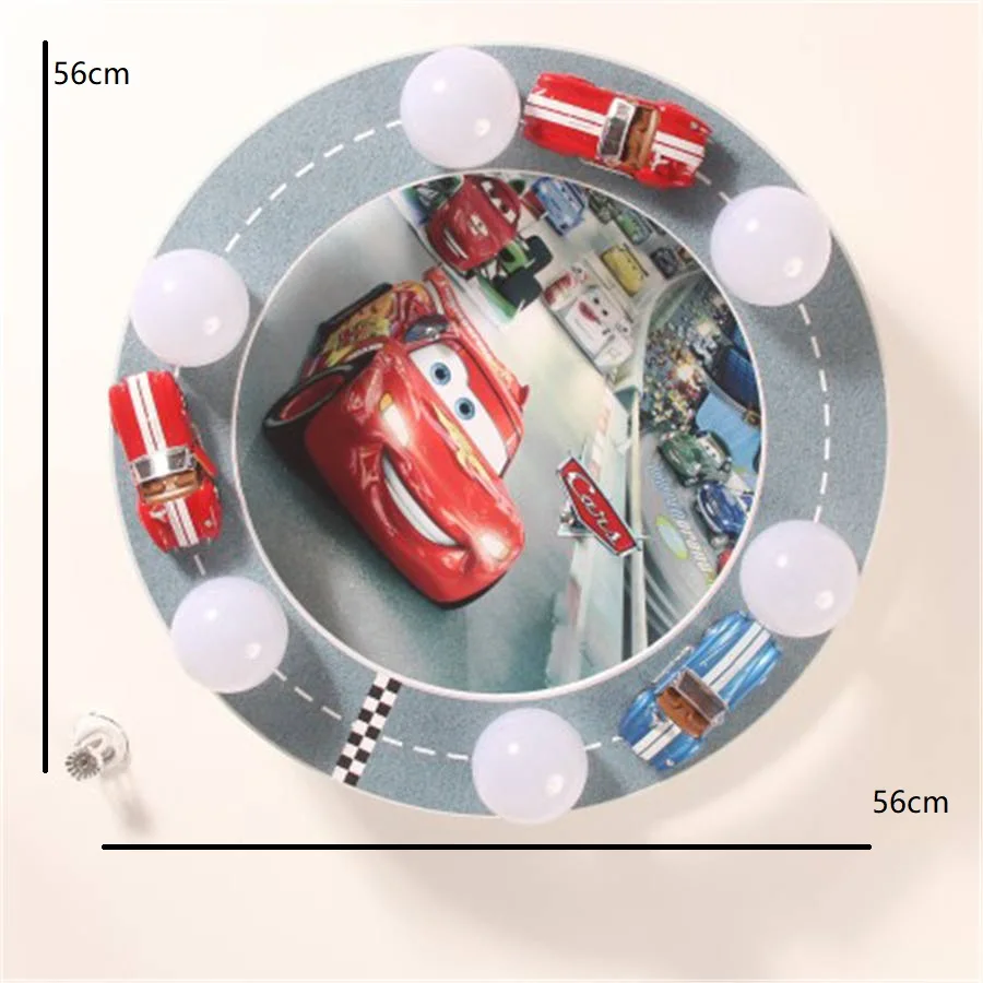 Потолочный светильник с мультяшным автомобилем для детей, спальни, кабинета, креативной гостиной, светильник s, детский светодиодный потолочный светильник, светильники e27