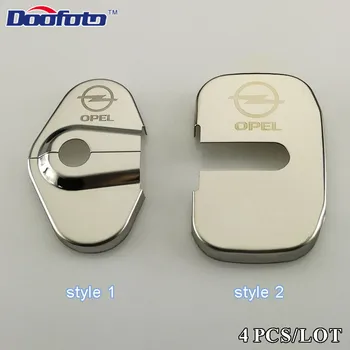 

Doofoto Car Styling Fit For Opel Insignia Astra Antara Zafira Corsa Vectra Auto Door Lock Cover Car Accessories Car-Styling 4pcs