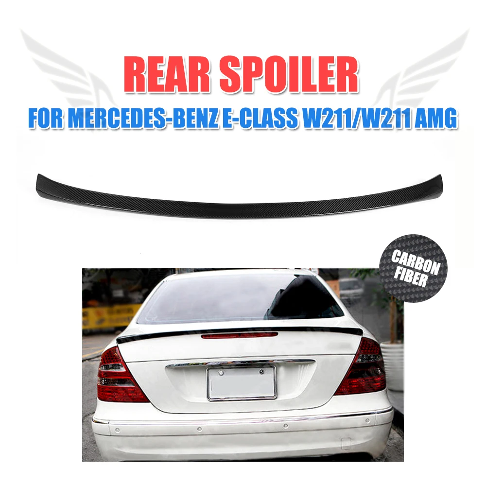 Спойлер для автомобиля спойлер багажника Mercedes Benz E Class W211 / AMG 2002 2008|rear spoiler|auto rear