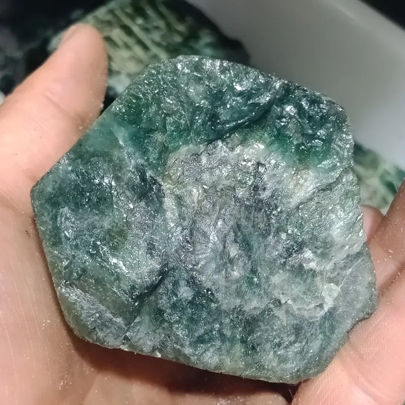 DHXYZB 250-650 г натуральный Апатит необработанный камень исцеляющий Рейки Кристалл драгоценных камней и минералов образец грубой пробы домашний декор