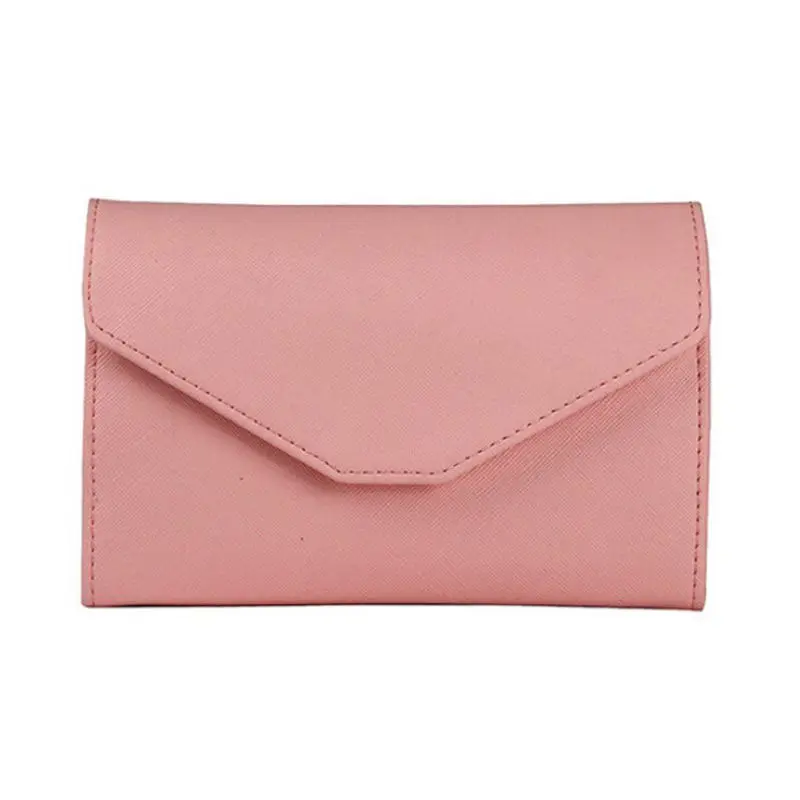 

Vintage Envelope Shape Card Wallet Women Men ID Credit Card Business Handbag Holder Organizer Gift portefeuille femme