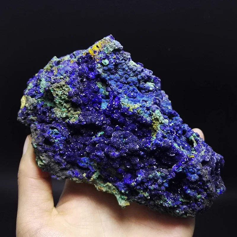

790g Natural Malachite and Azurite Ore Mineral Crystal Specimens originated in China Blue ore A1-123