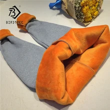 Женские зимние теплые бархатные утолщенные легинсы, повседневные женские обтягивающие штаны из хлопка и флиса, эластичные полосатые штаны B88219F