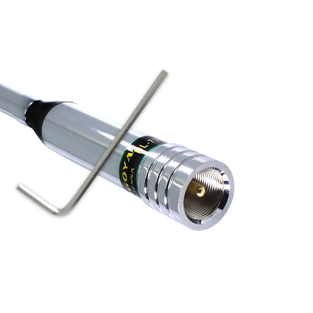 2017 Original Nagoya NL 770R Dual Band Mobile Radio Antenna Pl259 Connector Two Way 144 430mhz 4