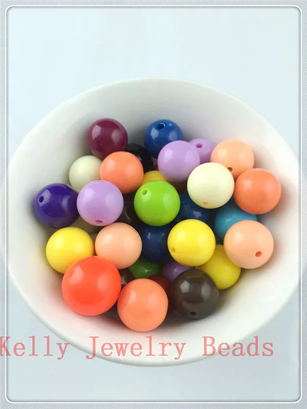 Acrylic Round Beads090