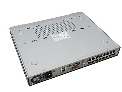 Оригинальный HIK H.265 4 K NVR 16CH DS-7616NI-I2/16 P Профессиональный POE NVR для видеонаблюдения Камера Системы HDMI штепсельный разъем VGA и играть NVR