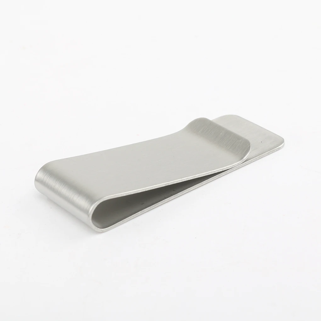

Stainless Steel Storage Clip for Money Credit Card Storage Holder Slim Wallet Silver Color
