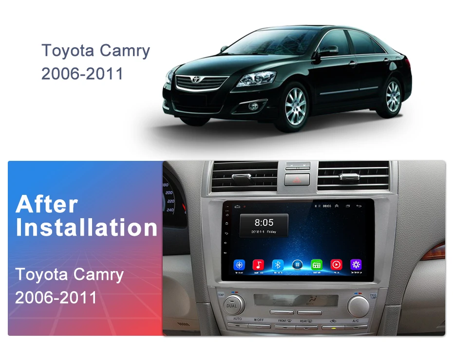 Cheap Junsun V1 2G+32G Android 9.0 For Toyota Camry 40 50 2007 2008 Car Radio Multimedia Video Player Navigation GPS 2 din dvd 1 Cheap Junsun V1 2G+32G Android 9.0 For Toyota Camry 40 50 2007 2008 Car Radio Multimedia Video Player Navigation GPS 2 din dvd 1