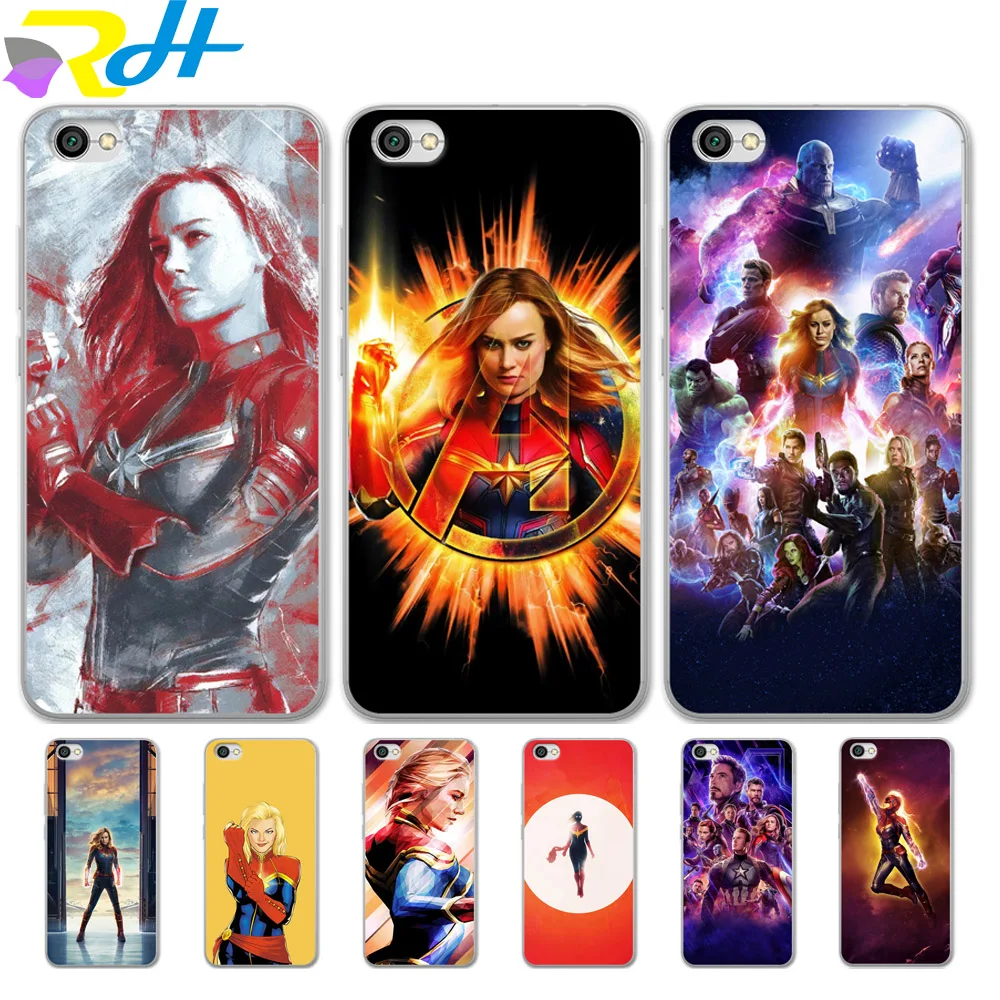 Для xiaomi A2 Coque Etui силиконовый мягкий чехол модные Captain Чехлы Marvel для mi 5X 6 8 Lite