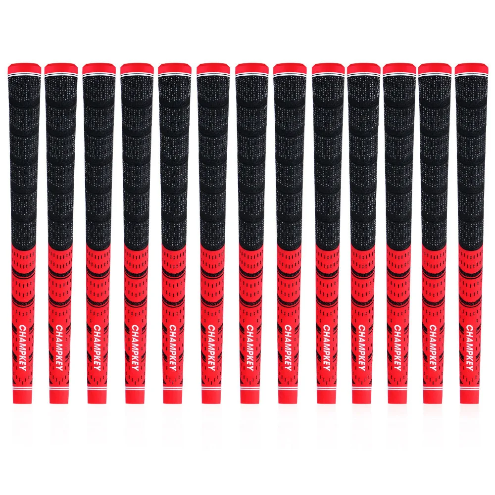 2018 Фирменная Новинка CHAMPKEY Многокомпонентный шнур Стандартный красный 13 шт./лот ручка для гольфа MCC гольф дерева и железные ручки