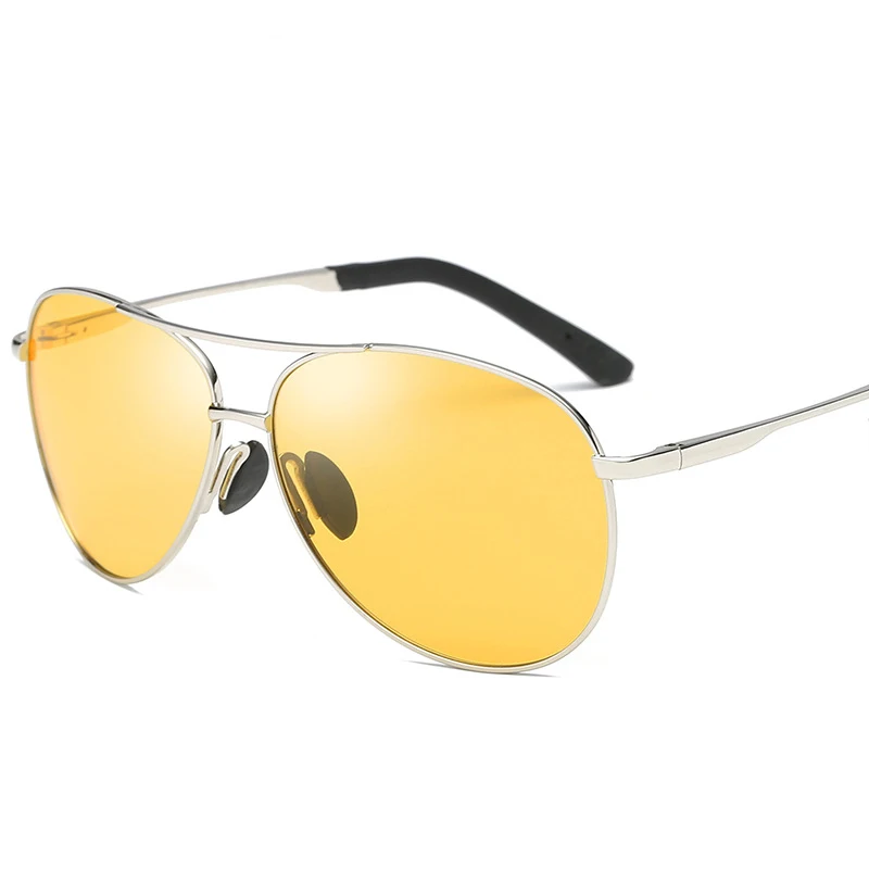 VCKA Pilot фотохромные Солнцезащитные очки Мужские HD поляризованные солнцезащитные очки Хамелеон солнцезащитные очки мужские классические очки для вождения UV400 очки