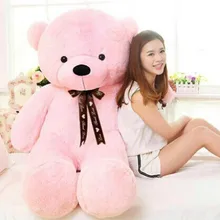 160cm Giant teddy bear plush toys kids big stuffed animals children baby dolls for women girl soft peluches