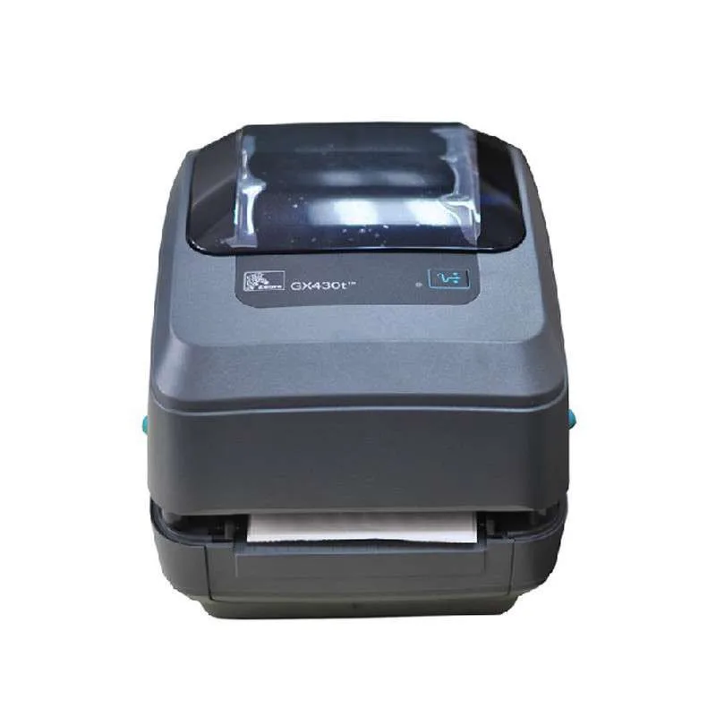 

Zebra GX430T Desktop Label Printer High performance Barcode Printer, 300dpi Print Resolution, 4"/s Print Speed, 4.09" Print Wide