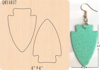 

Eardrop 43 Wood Mould is compatible with most leading machines Mold thickness: 15.8mm