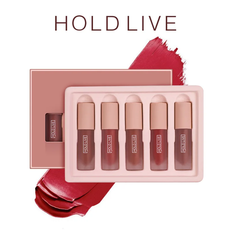 

matte lipstick waterproof long lasting 5pcs/set lip kit makeup set Pigment Natural Easy to Wear