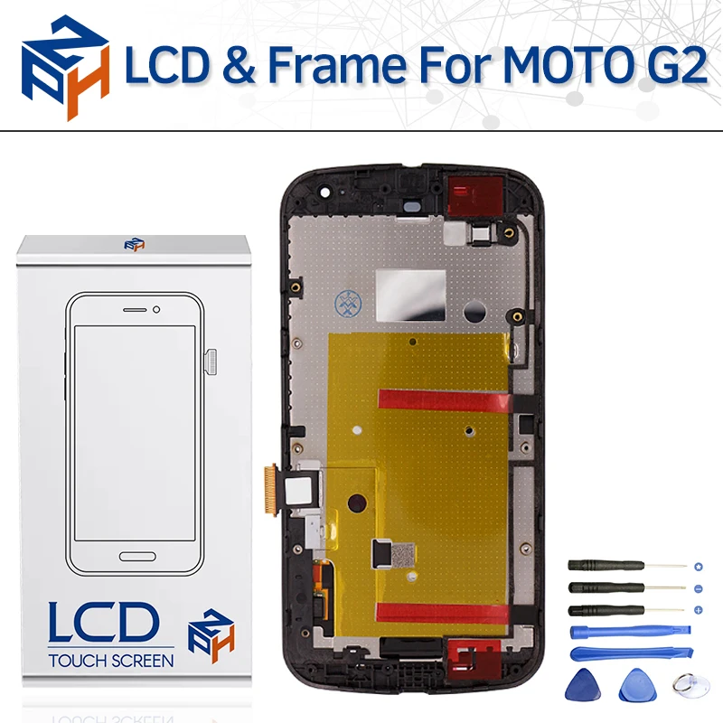 G + 1 ЖК-дисплей для Motorola MOTO G2 XT1063 XT1064 XT1068 XT1069 XT1072 Дисплей Сенсорный экран планшета