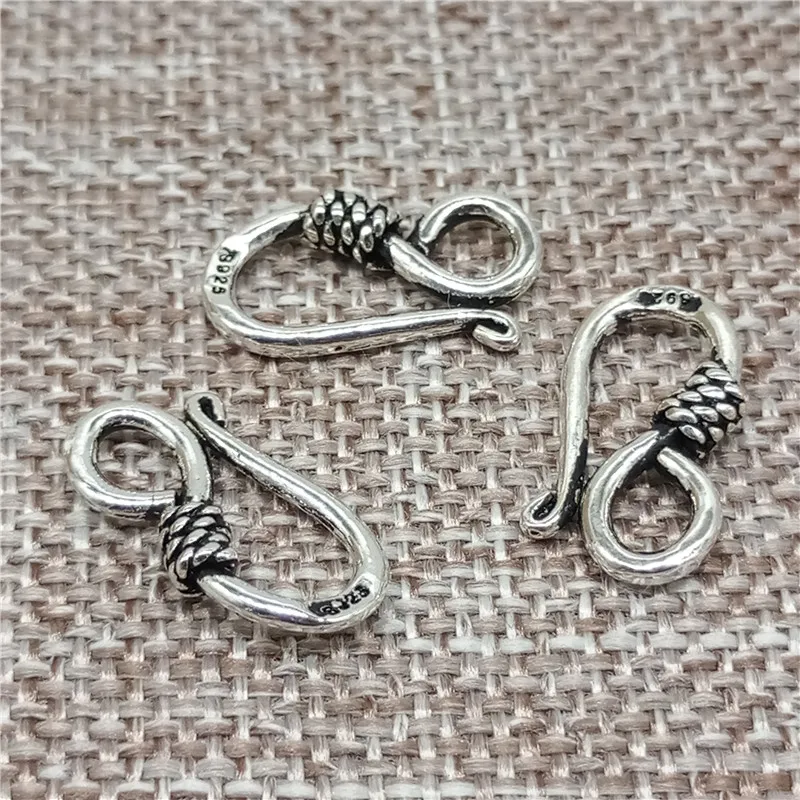 

925 Sterling Silver Hook Clasps for Bracelet Necklace