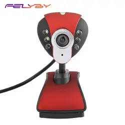 FELYBY A7130 480 P HD Компьютерная видеокамера Встроенный микрофон USB веб-камера поддерживает ТВ видео чат