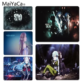 

MaiYaCa SAO DIY Design Pattern Game mousepad Size for 25X29cm Gaming Mousepads