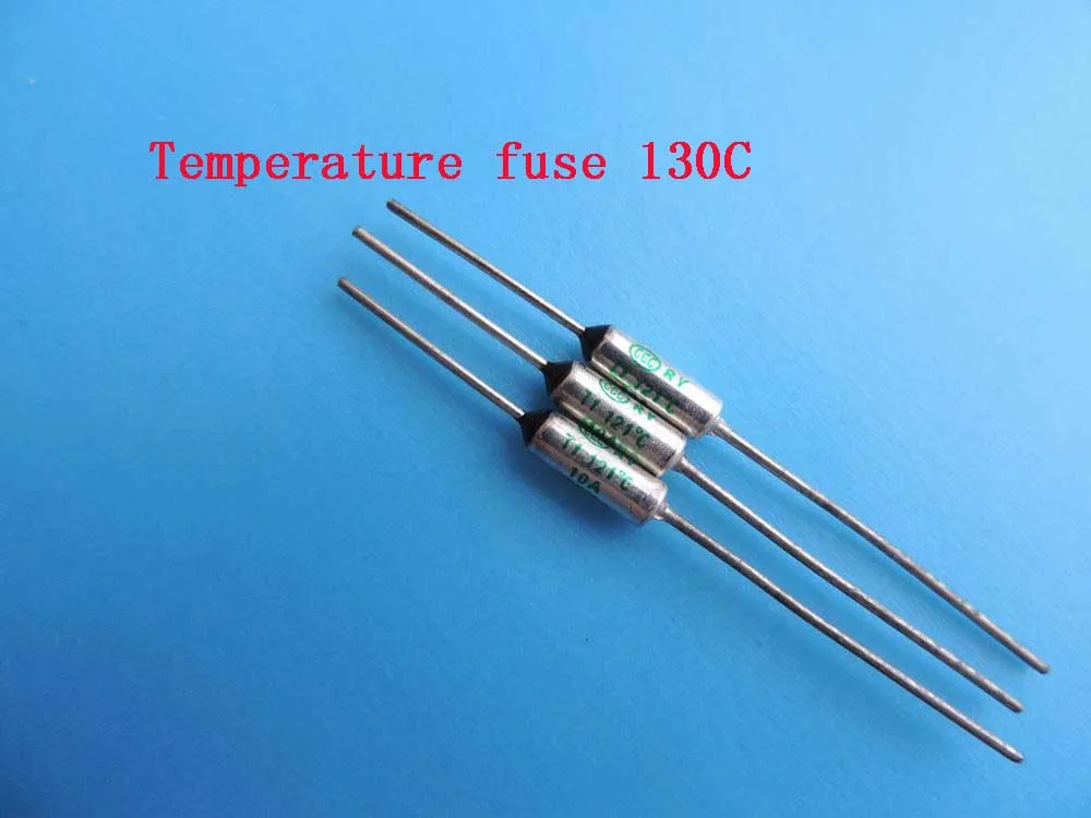 

Free ship 100pcs Temperature fuse 130C 10A 250V RY130 Temperature Thermal Fuse 130degree