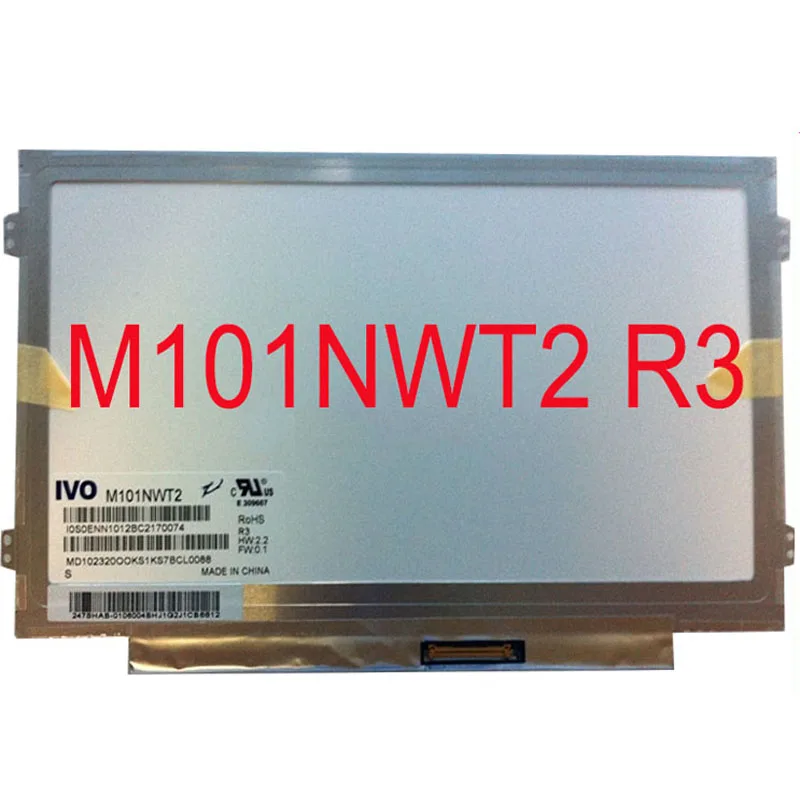 

Free shipping 10.1 inch slim lcd mtrix for Asus Eee PC 1025CE notebook led screen panel m101nwt2 r3 r0