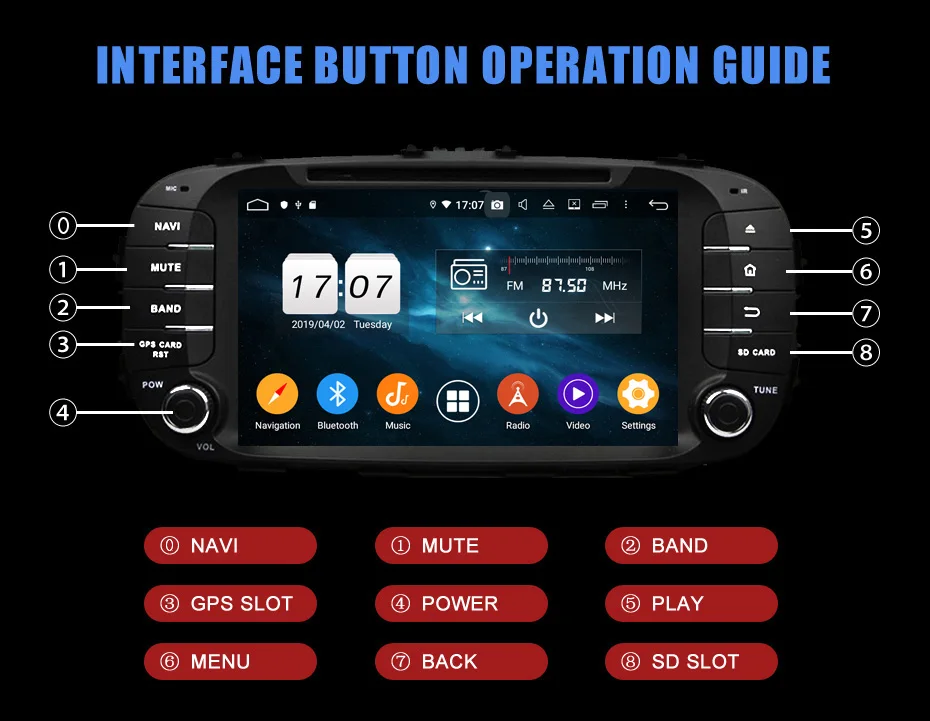 Top Android 9.0 IPS Octa Core 4+32g 2din Car GPS Navigation For KIA Soul 2013 2014 With GPS Muletimedia Stereo Bluetooth Audio 16 Top Android 9.0 IPS Octa Core 4+32g 2din Car GPS Navigation For KIA Soul 2013 2014 With GPS Muletimedia Stereo Bluetooth Audio 16