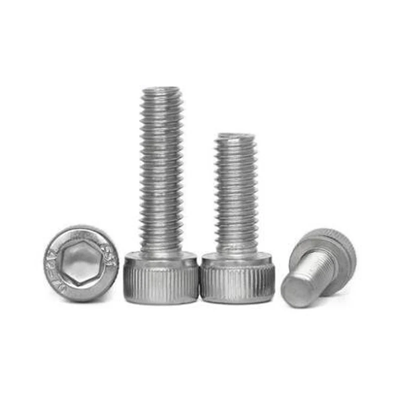 

100 Pcs M1.4 M1.6 M2 M2.5 M3 M4 Cap Screws Stainless Steel Hex Socket Head DIN912