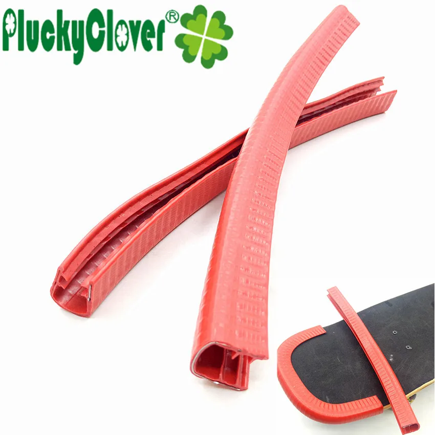 

Skateboard Protection Rails Strips For Longboard Fish Penny Skate Board Fish board Protector Strips Bumber High Elastic Rubbers